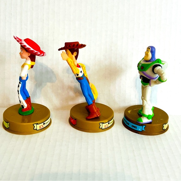 Disney Pixar Toy Story McDonald Toy Figure Woody, Jessie,& Buzz Lightyear - Picture 4 of 6
